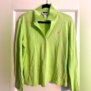 Lily Pulitzer long sleeve polo shirt